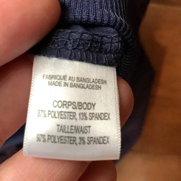 Navy  active capris 1X - Picture 5 of 8